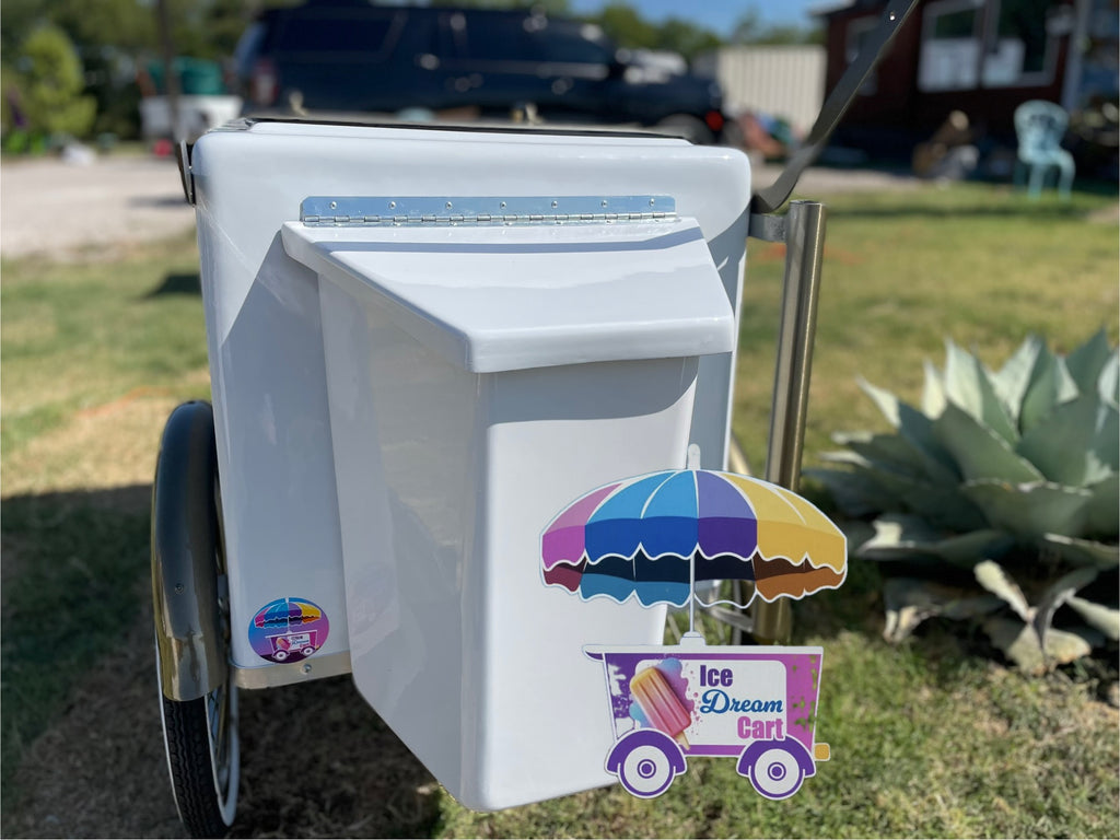 Trash Cone | Ice Cream Cart Waste Bin Add-On for Paletero Carts