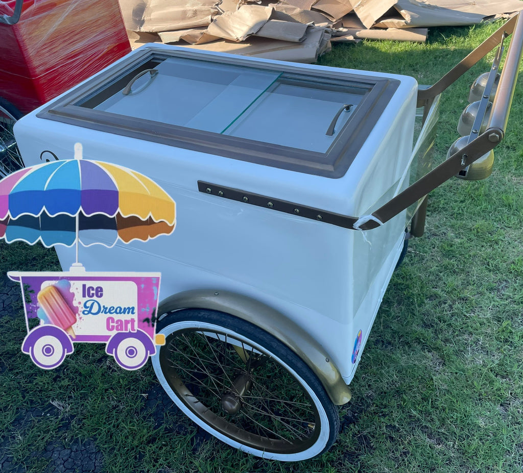 Sliding Door Add-On | Upgrade for Ice Cream Carts & Paletero Carts
